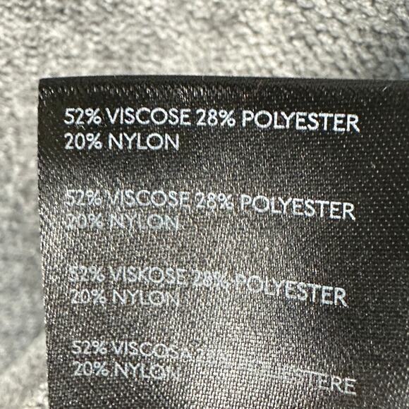 Anthropologie Sweater Womens Small Gray Turtleneck Cozy Minimalist Career Preppy - Picture 6 of 11